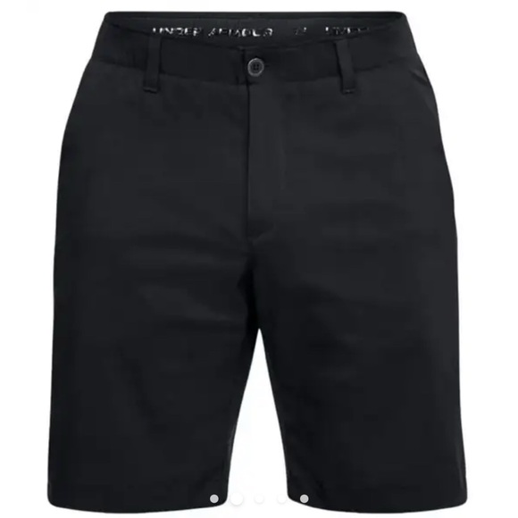 Under Armour Men's Black Golf Shorts - Picture 1 of 4